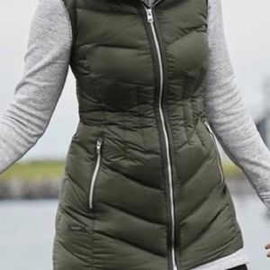 Athleta downville CYA vest/coat sz S